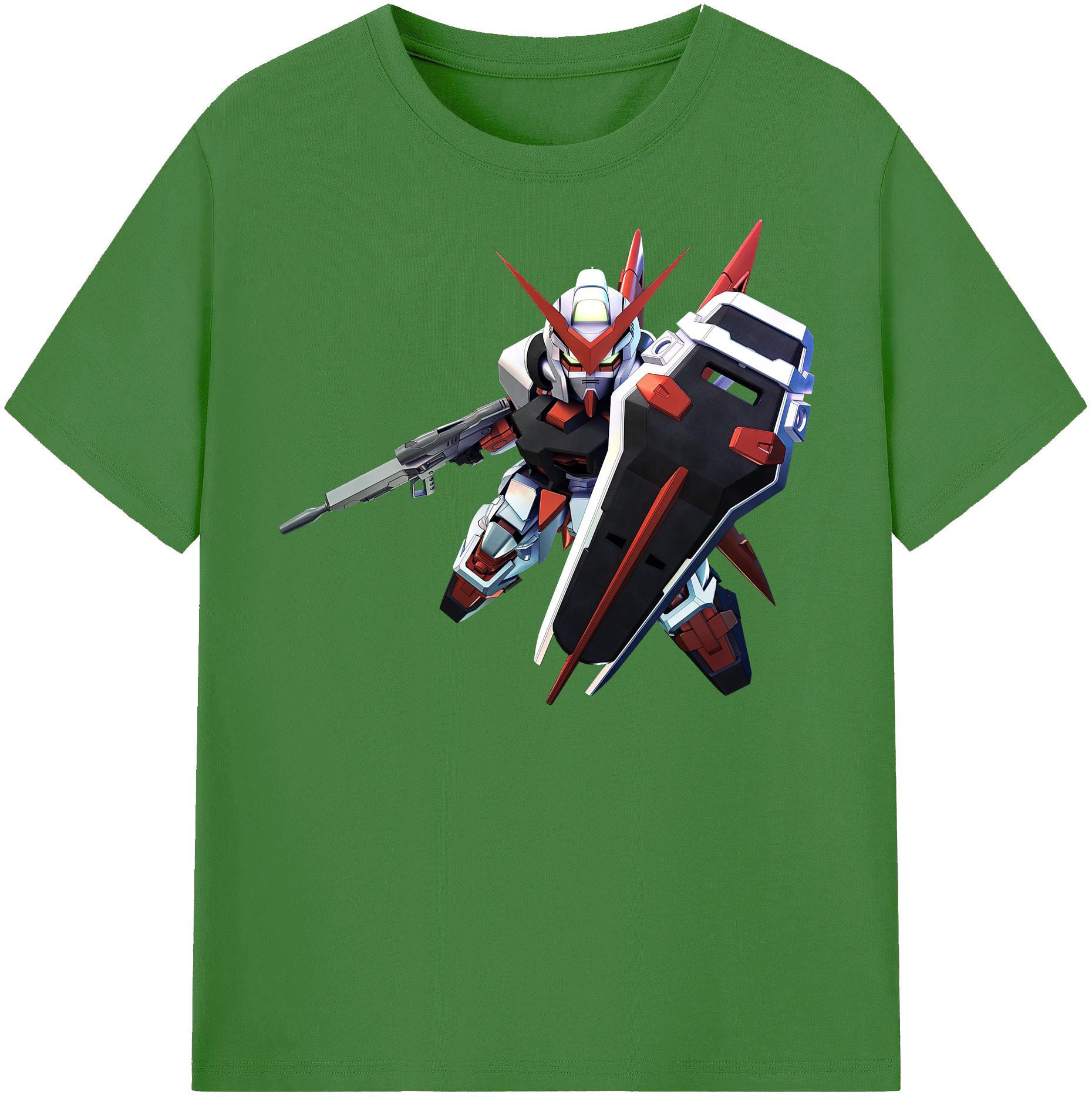 （画像用） 機動戦士ガンダム Mobile Suit Gundam レディースカジュアルプリントTシャツ（綿100％）